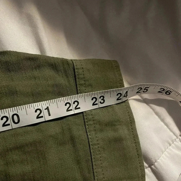 J Crew Utility Jacket Olive Green NWT Women’s Size XXL Cotton Blend Zip Up - Picture 8 of 11